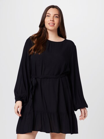 Rochie 'Lisette' de la Guido Maria Kretschmer Curvy pe negru: față