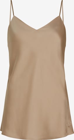 Haut 'Camisole' Karl Lagerfeld en beige : devant