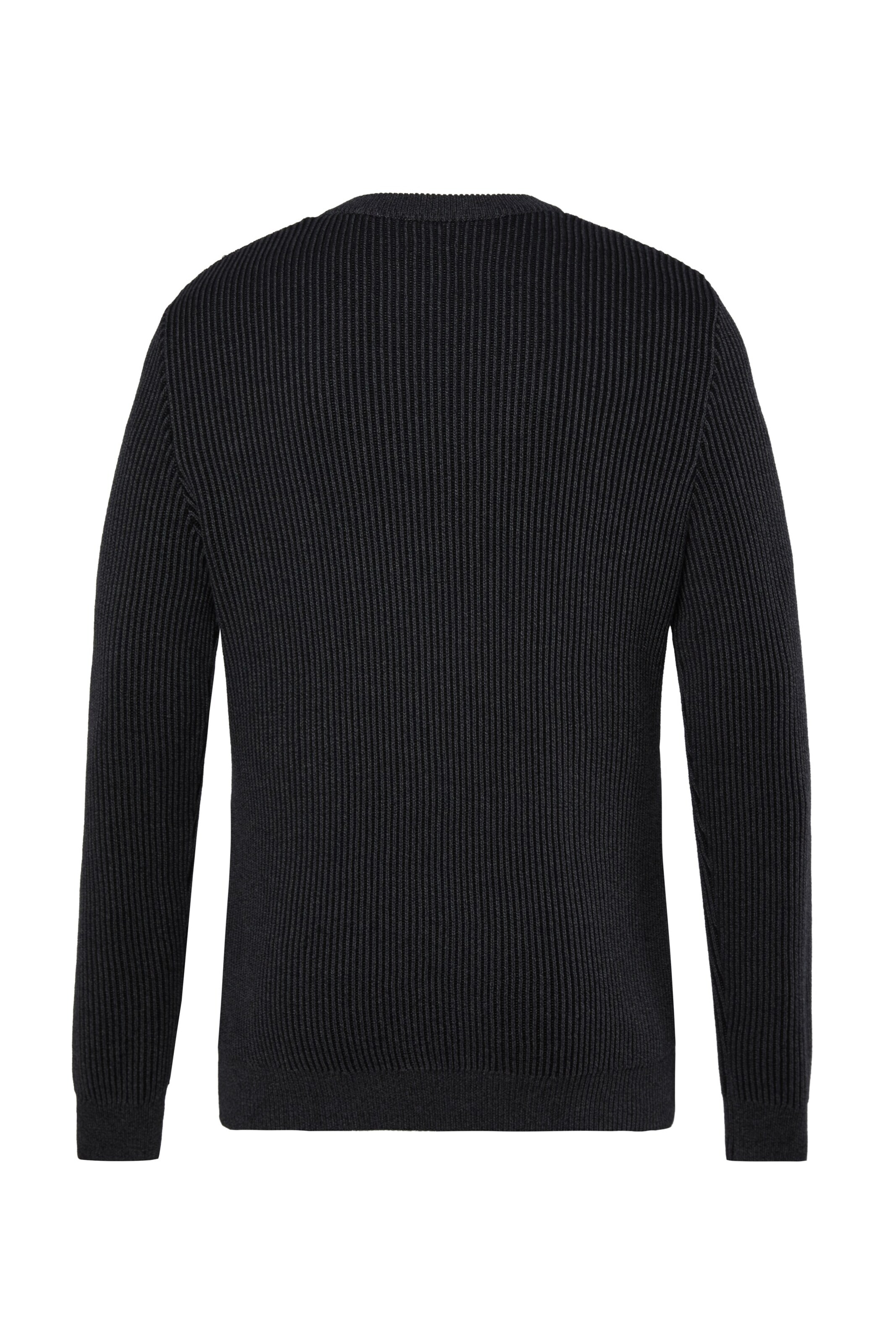 Men Plus Sweater in Black