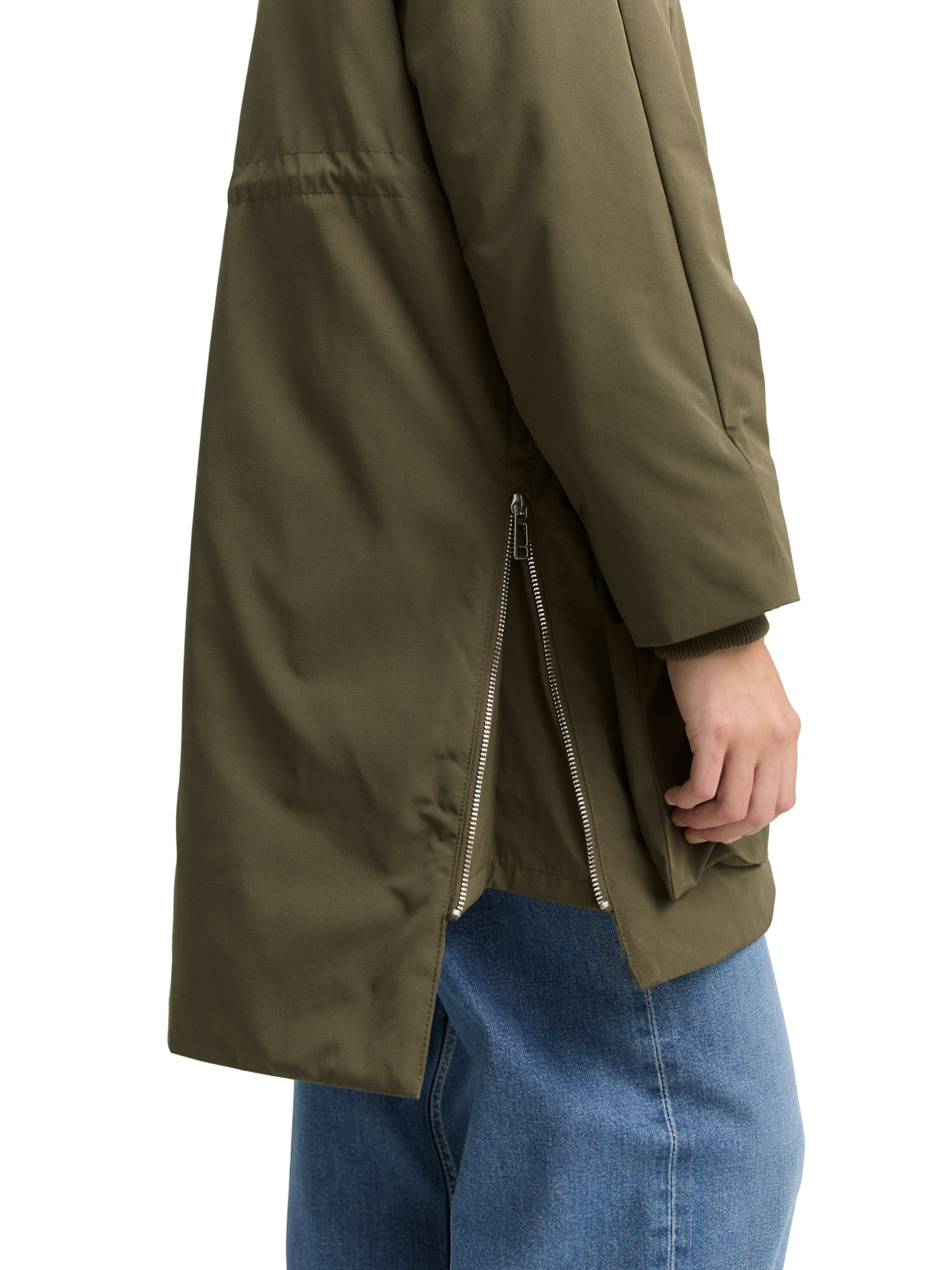 Parka d’hiver TOM TAILOR DENIM en vert