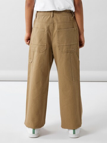 NAME IT Regular Trousers 'Ryan' in Brown