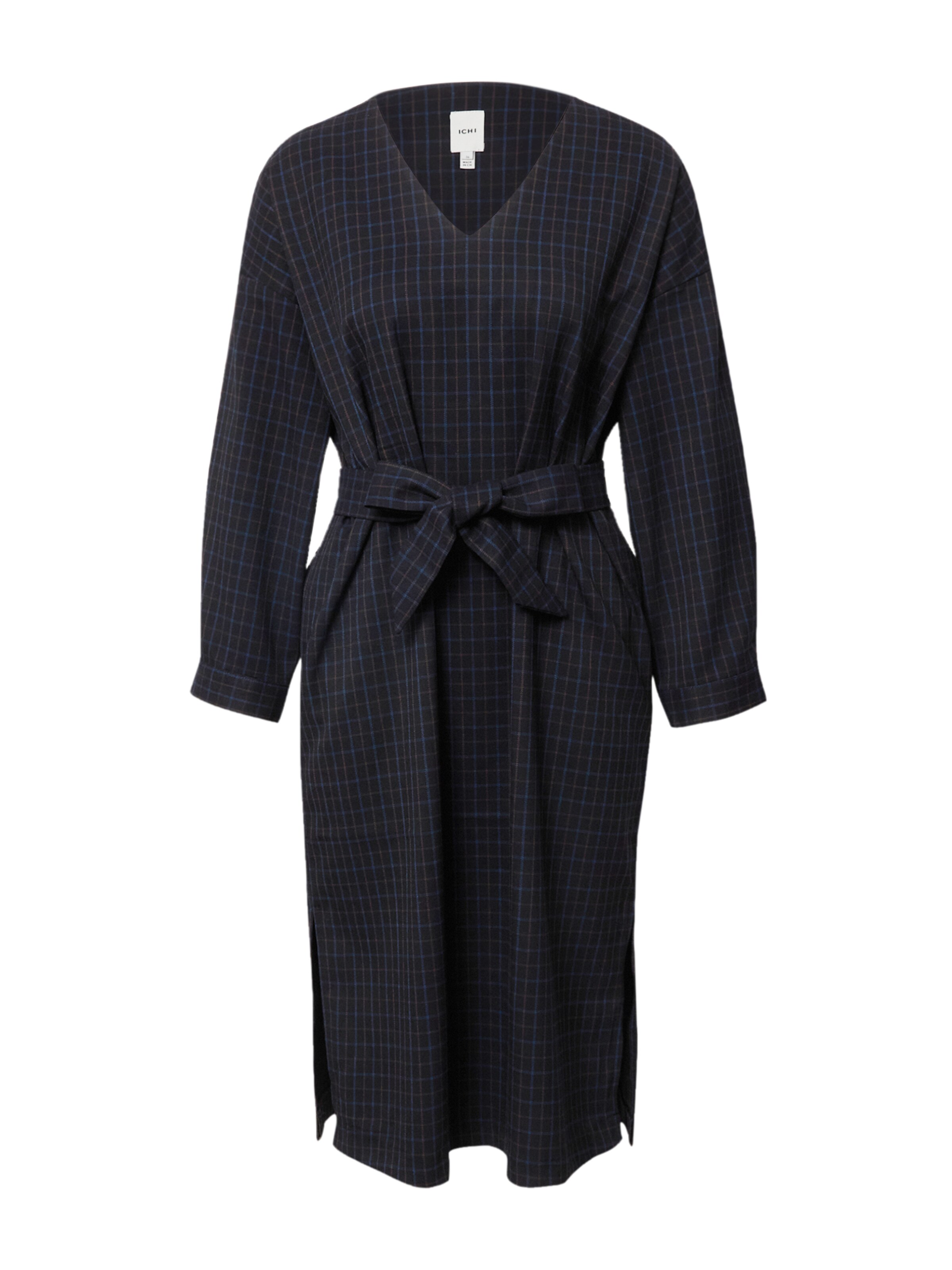 ICHI Kleit 'ODIXIA', värv must: eest vaates