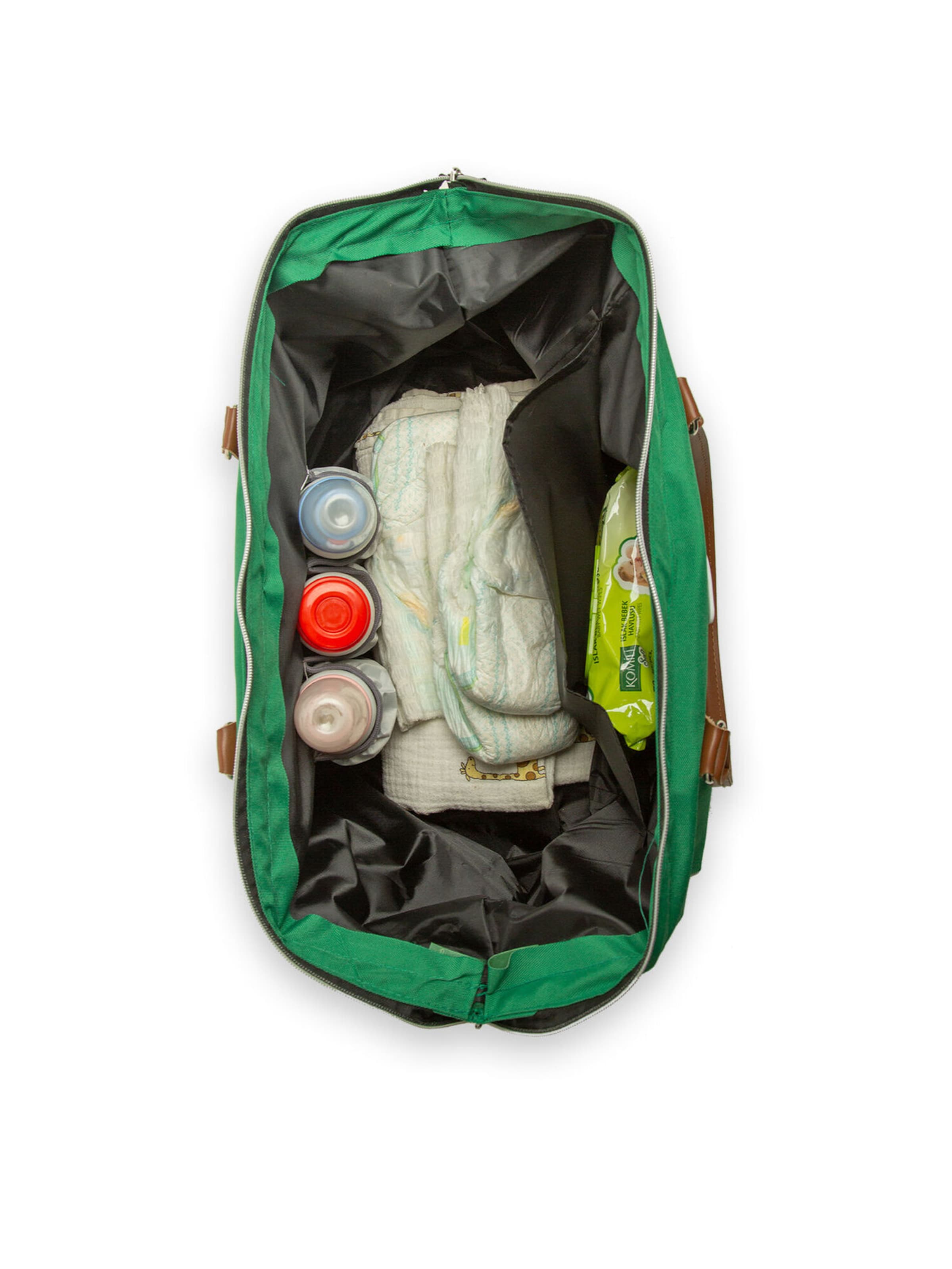 Sac à langer Bagmori en vert