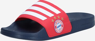 ADIDAS SPORTSWEAR Plážová/koupací obuv 'ADILETTE' – modrá: přední strana