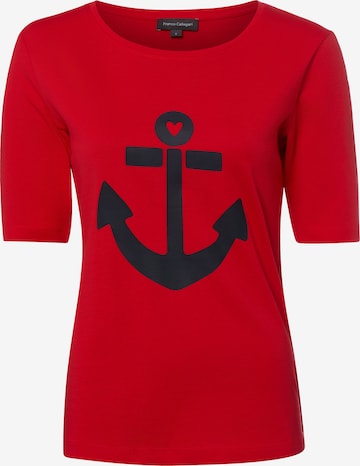Franco Callegari T-Shirt in Rot: Vorderseite