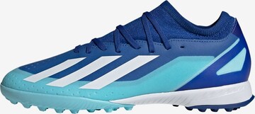 Chaussure de foot 'X Crazyfast.3' ADIDAS PERFORMANCE en bleu : devant