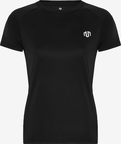 MOROTAI T-shirt fonctionnel 'Naka' en noir / blanc, Vue avec produit