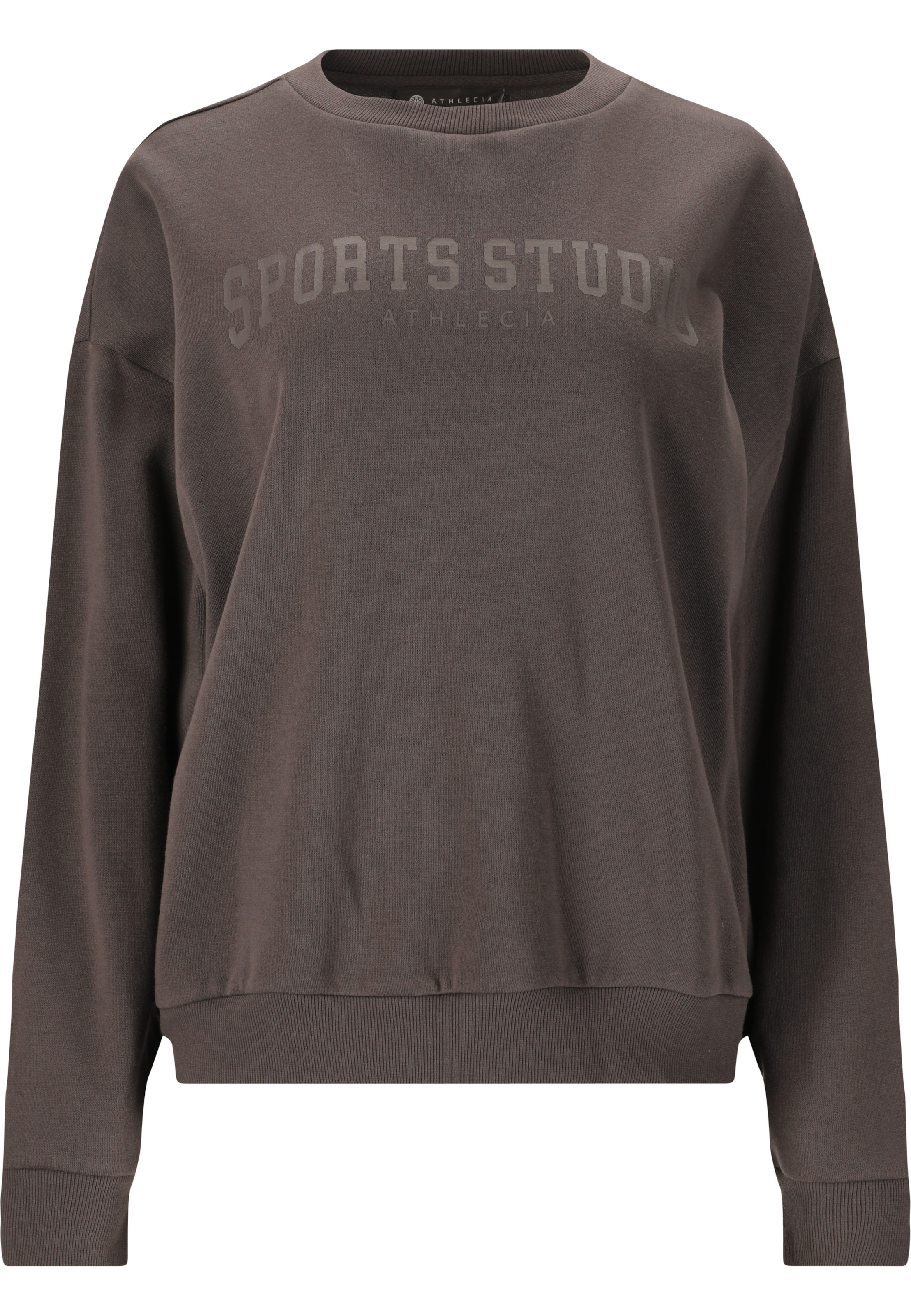 Athlecia Sportief sweatshirt 'Giannis' in Grijs: voorkant