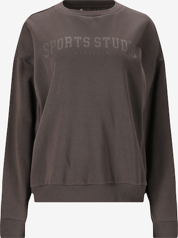 Athlecia Sportief sweatshirt 'Giannis' in Grijs: voorkant