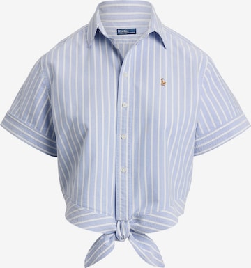 Chemisier Polo Ralph Lauren en bleu : devant