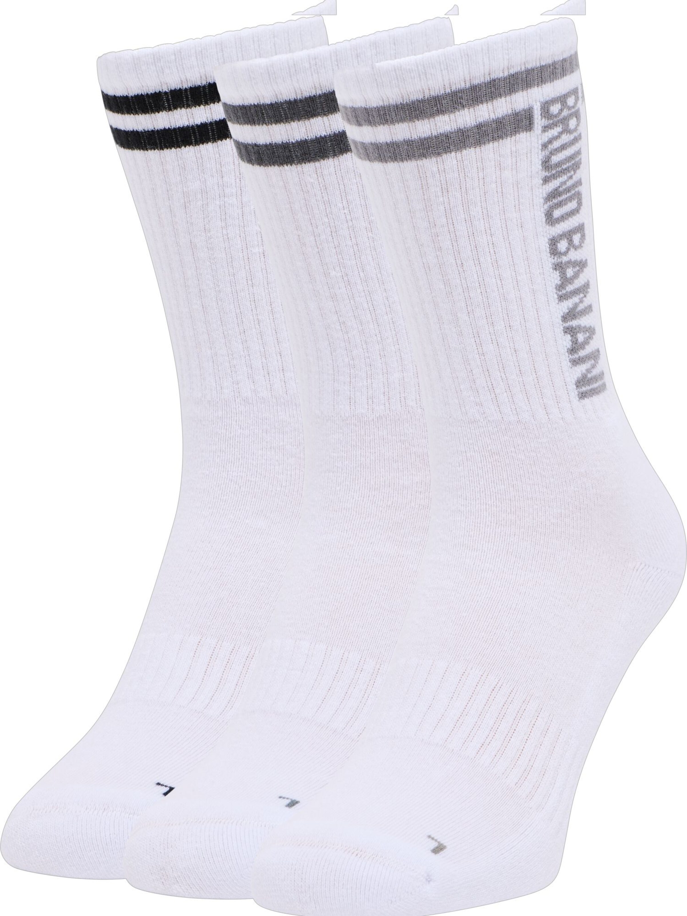 Chaussettes 'GALLAGHER' Bruno Banani en blanc : devant