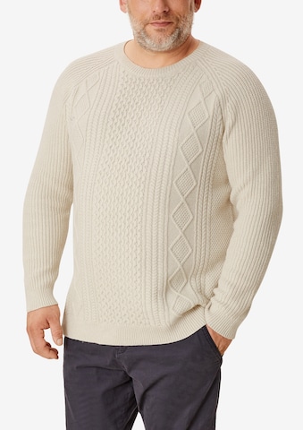 s.Oliver Men Big Sizes Sweater in Beige