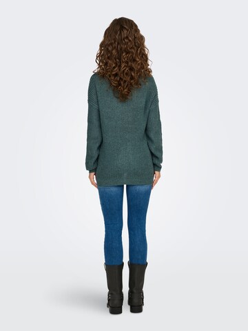 JDY Sweater 'JDYNew Megan' in Green