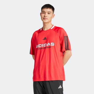 ADIDAS SPORTSWEAR Funktionsshirt 'Tiro' in Rot: Vorderseite