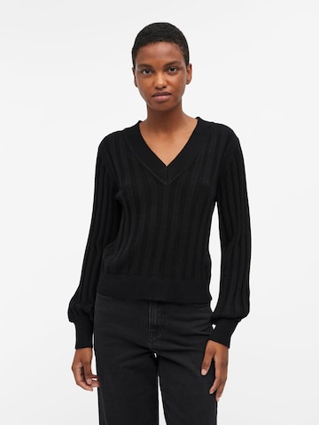 OBJECT Sweater 'Alice' in Black: front