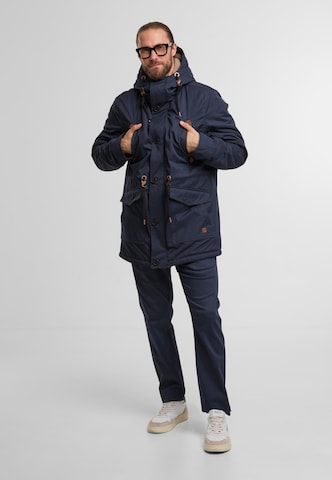 INDICODE JEANS Parka 'Gilles' in Blau