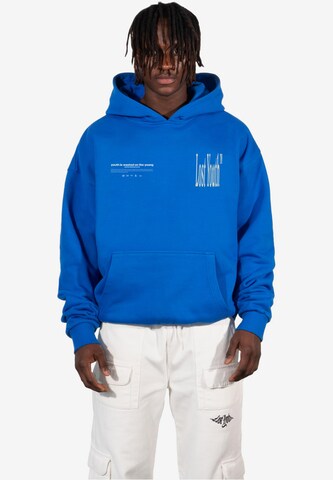 Lost Youth - Sweatshirt 'Icon V.1' em azul: frente