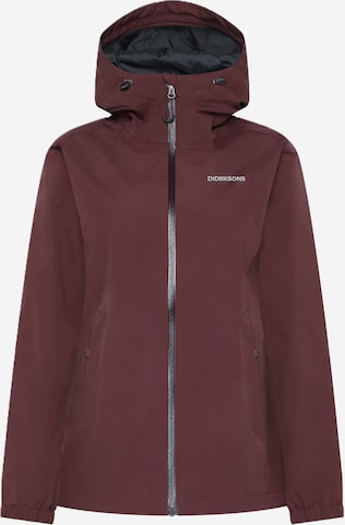 Didriksons Outdoorjacke 'Varja' in Rot: Vorderseite