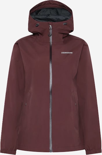 Didriksons Outdoorjacke 'Varja' in XS in burgunder, Produktansicht