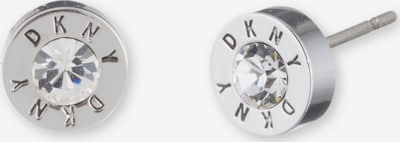 DKNY Boucles d'oreilles en argent / blanc, Vue avec produit