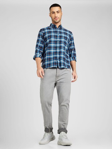 s.Oliver - Regular Fit Camisa em azul