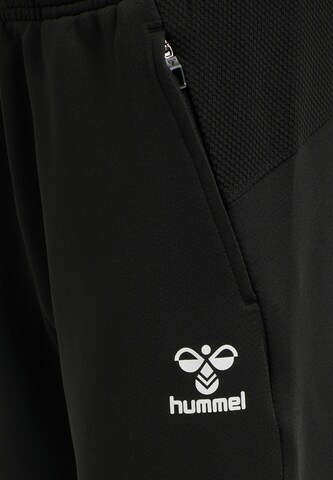Hummel Regular Workout Pants 'Lead' in Black