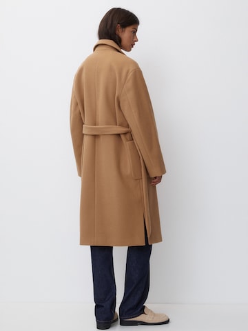 Pull&Bear Between-Seasons Coat in Brown