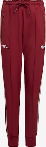Effilé Pantalon 'Fc Arsenal Terrace Icons' ADIDAS ORIGINALS en rouge : devant