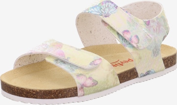 SUPERFIT Strap Sandals 'Bios Flex' in Yellow: front