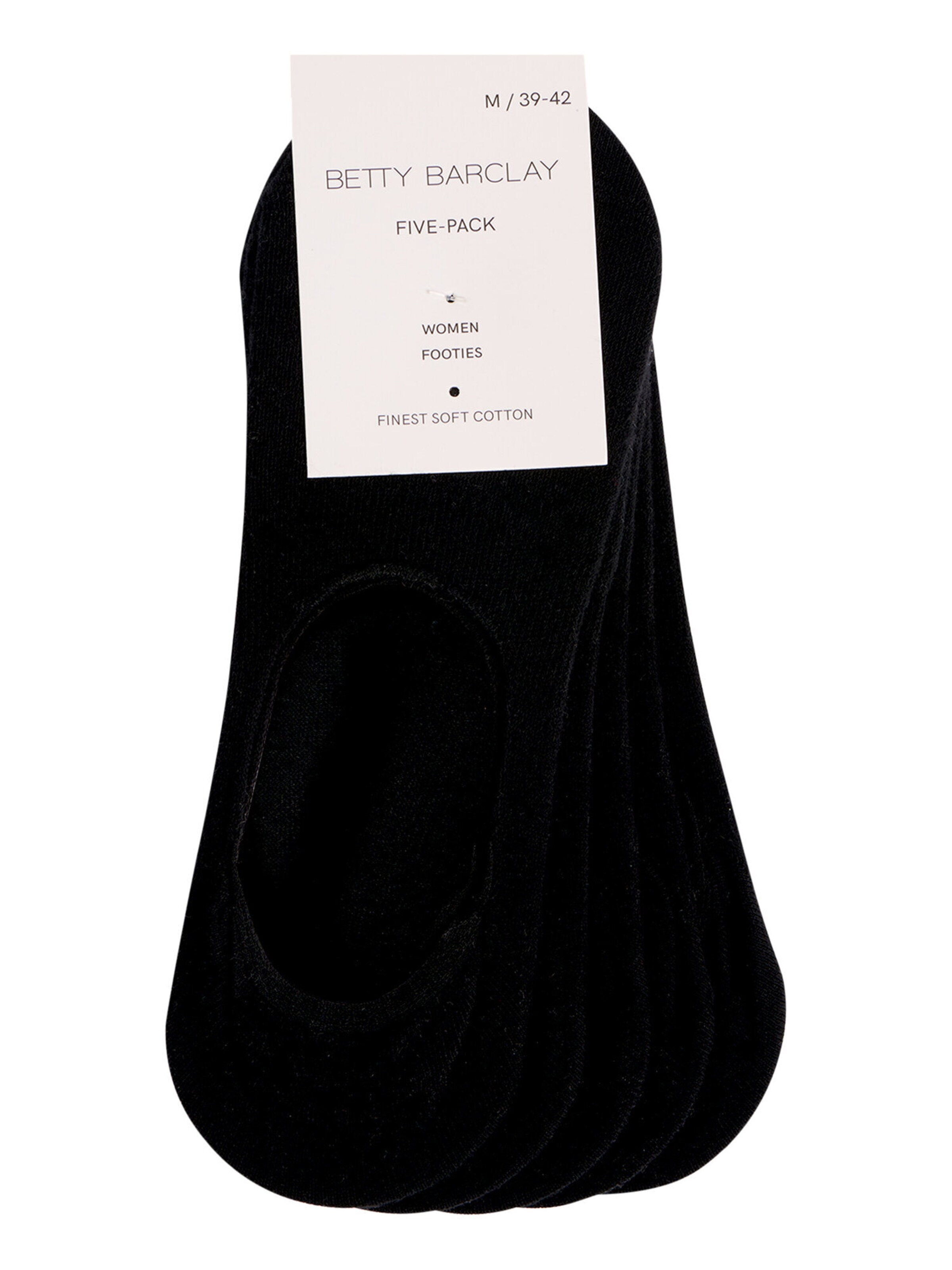 Calza velata di Betty Barclay in nero