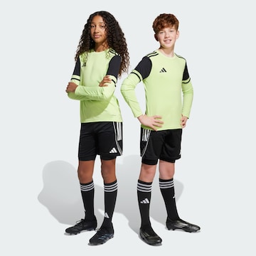 ADIDAS PERFORMANCE Skinny Sportbroek 'Squadra 25' in Zwart: voorkant