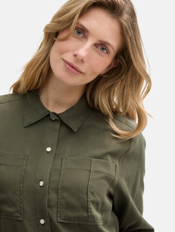 TOM TAILOR Bluse in Grün