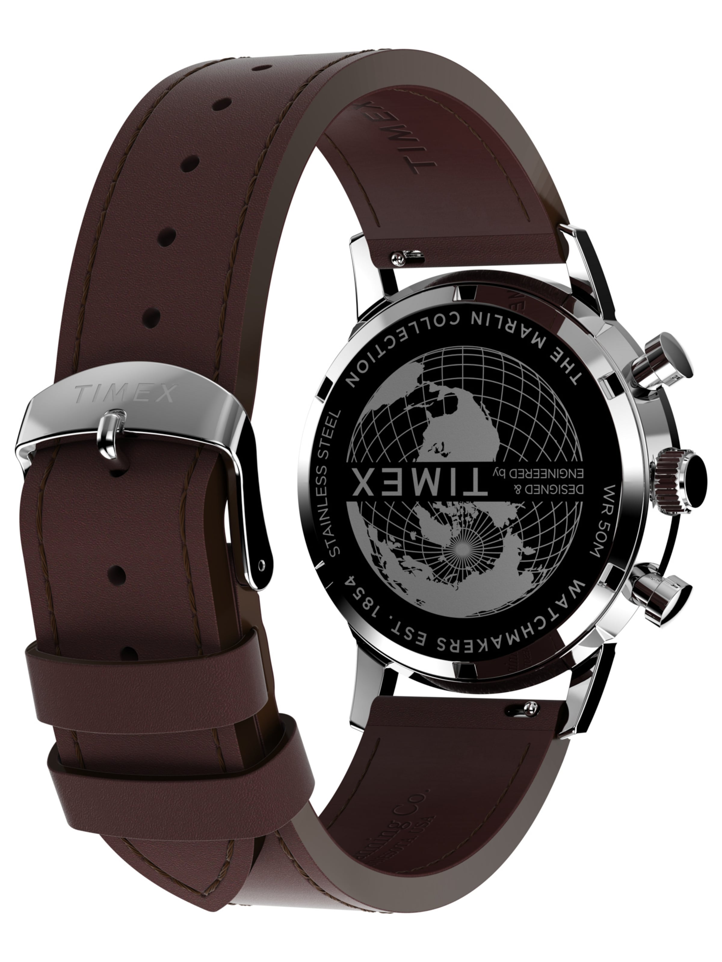 Montre à affichage analogique 'Marlin®' TIMEX en bleu