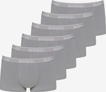 SLOGGI Boxer shorts 'men GO ABC' in Grey: front