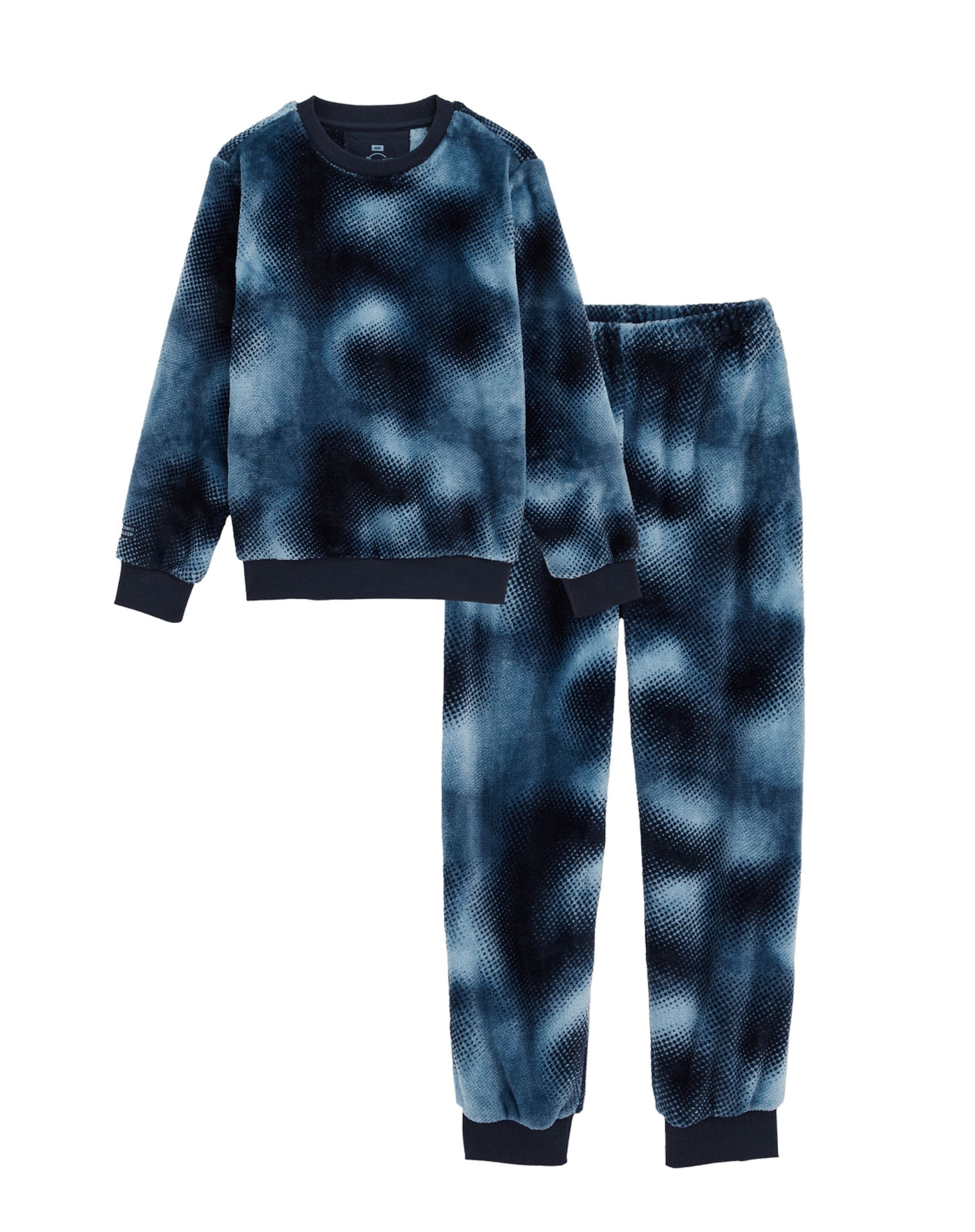 WE Fashion Πιτζάμα σε μπλε: μπροστά