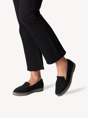 Espadrilles Tamaris en noir : devant
