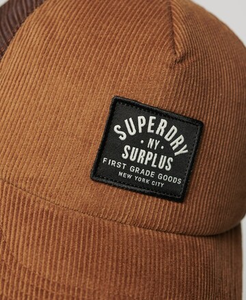 Casquette Superdry en marron