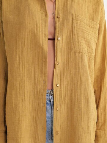 Camicia da donna di MixRay in verde