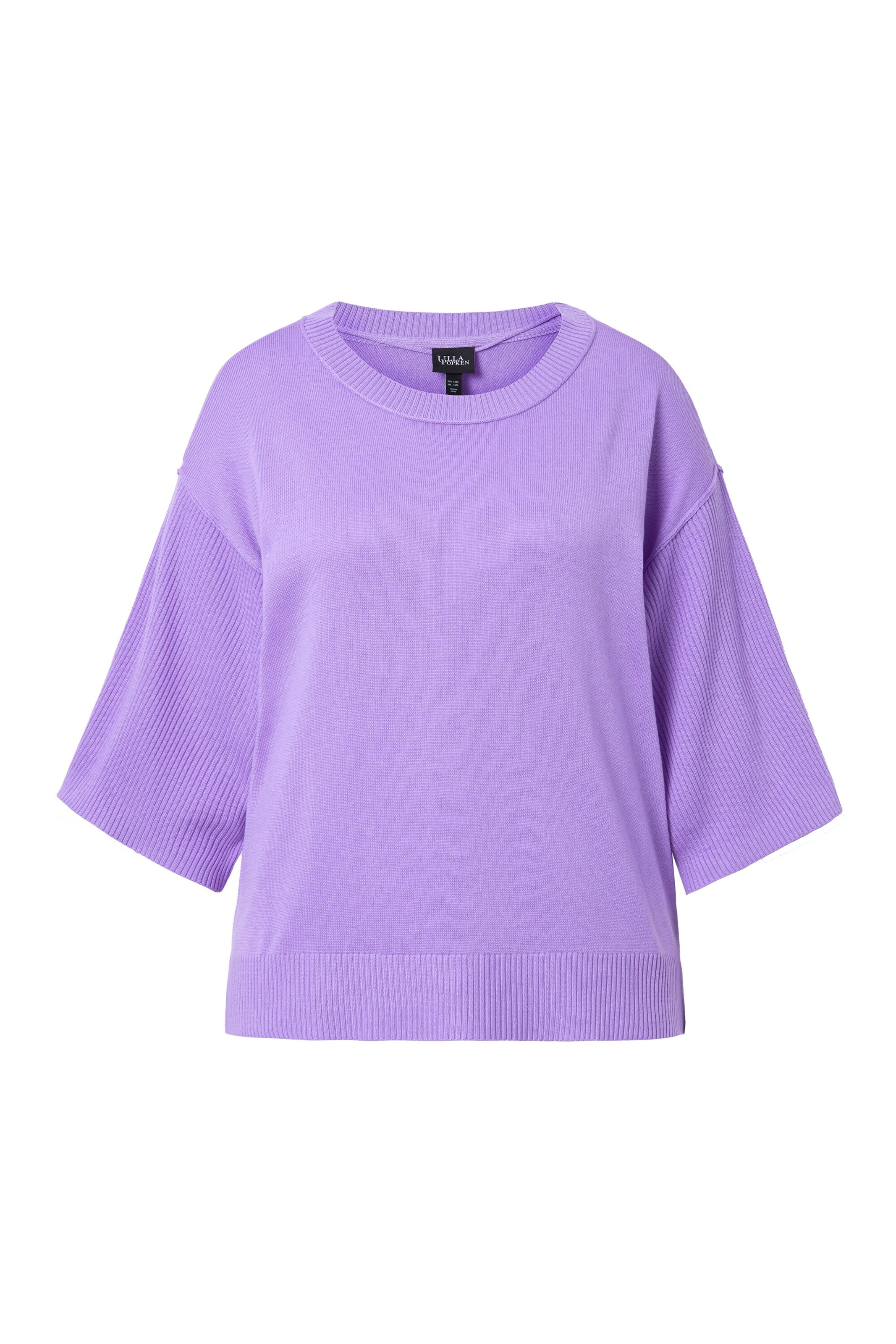 Ulla Popken Pullover in Lila: Vorderseite
