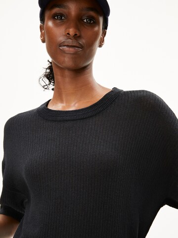 ARMEDANGELS Sweater 'Lizaa Lino' in Black