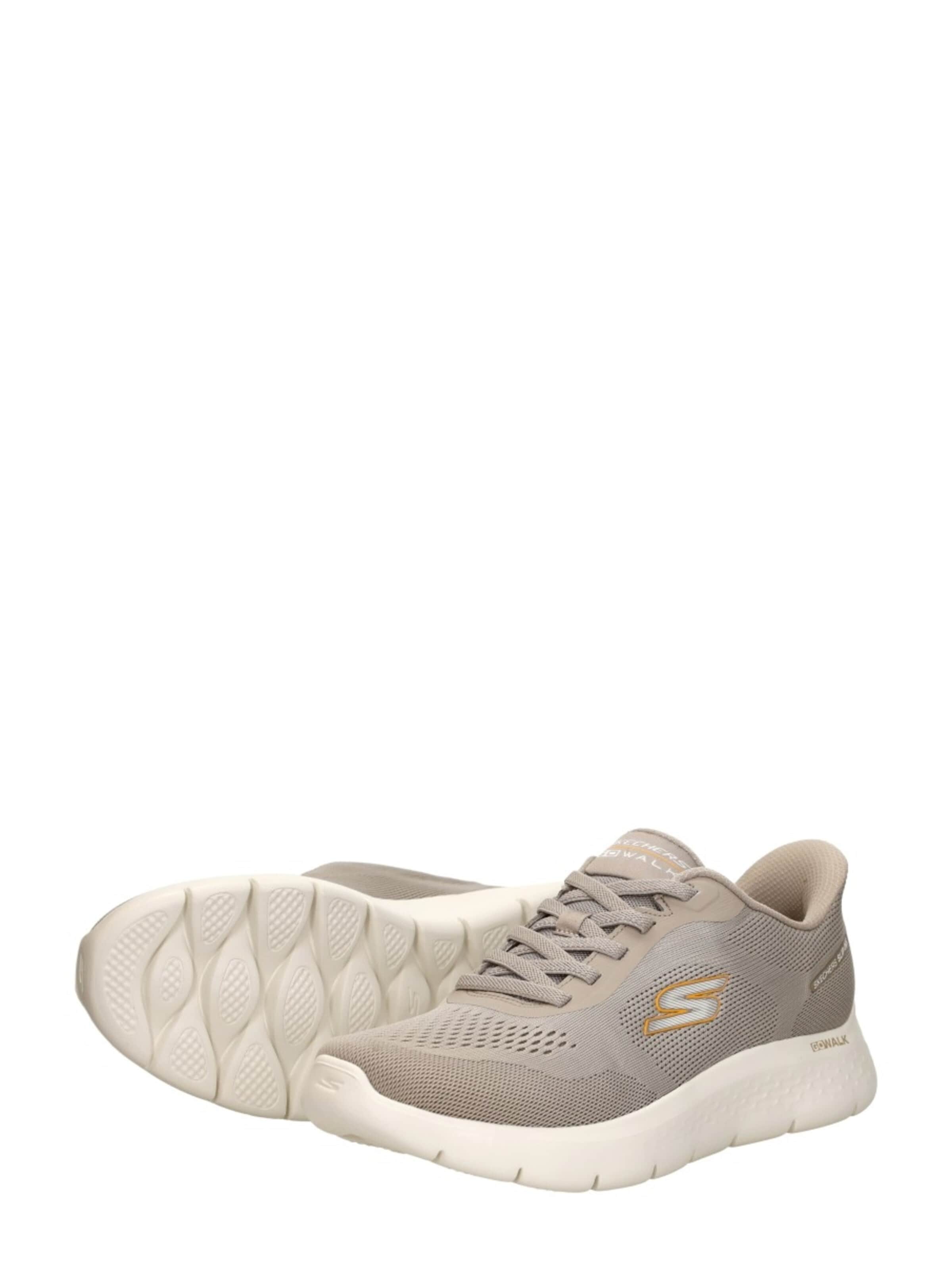 Baskets basses 'Slip-Ins: Go Walk Flex' SKECHERS en beige