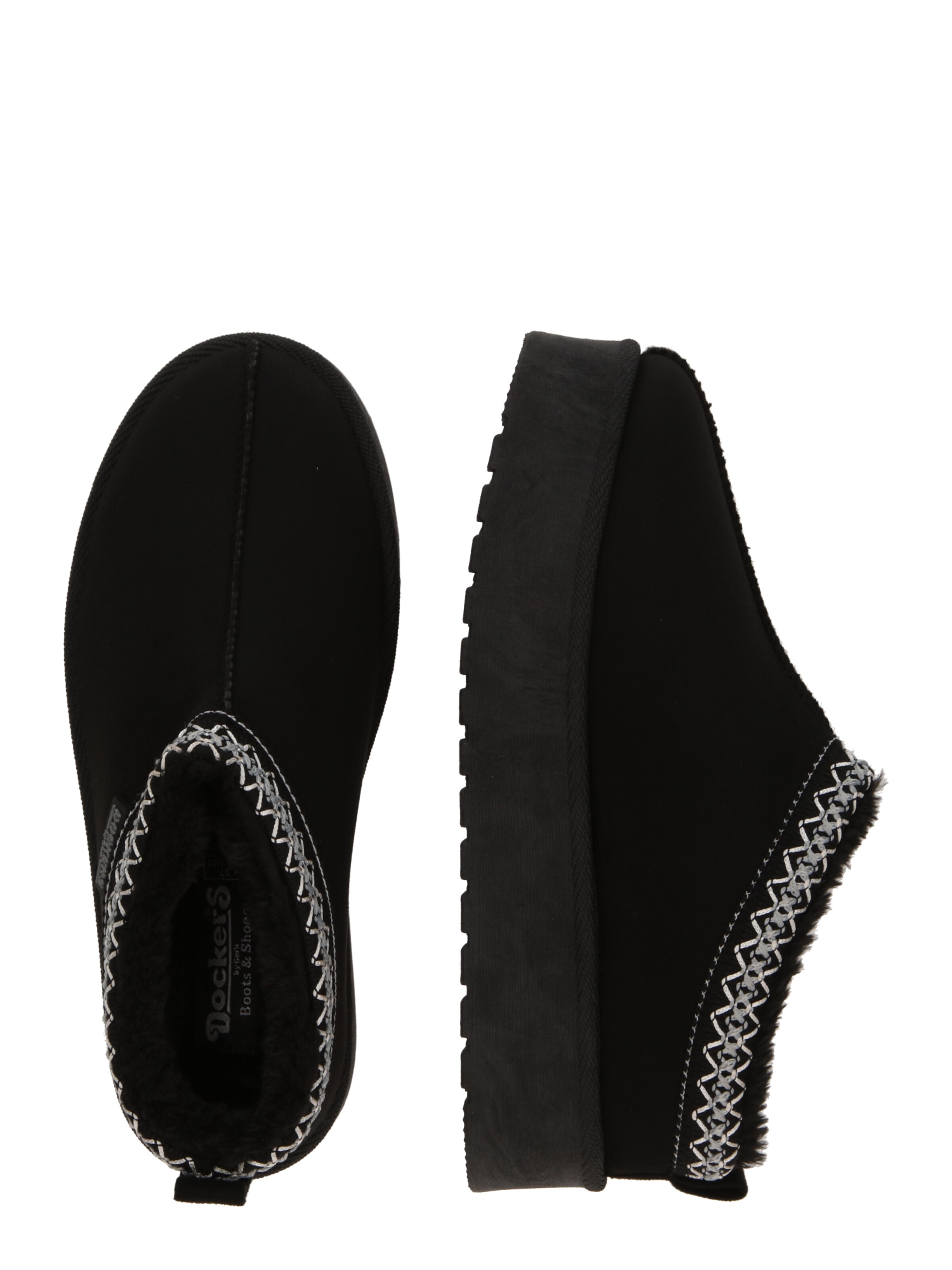 Chaussure basse Dockers by Gerli en noir