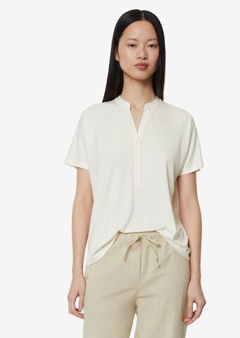 Marc O'Polo Shirt in Wit: voorkant