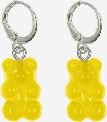 Boucles d'oreilles 'Gummibär' Gemshine en jaune : devant
