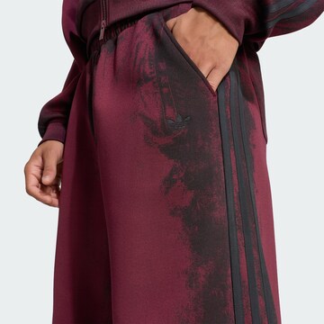 Wide leg Pantaloni 'Adilenium 6' di ADIDAS ORIGINALS in rosso