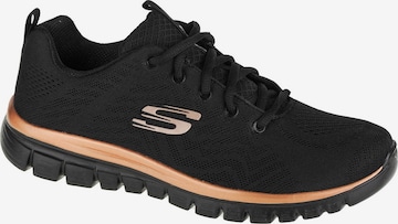 SKECHERS Sneakers 'Graceful - Get Connected' in Black: front