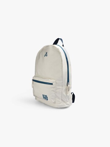 Scalpers Rugzak ' SCNEW ACTIVE BACKPACK KIDS ' in Wit