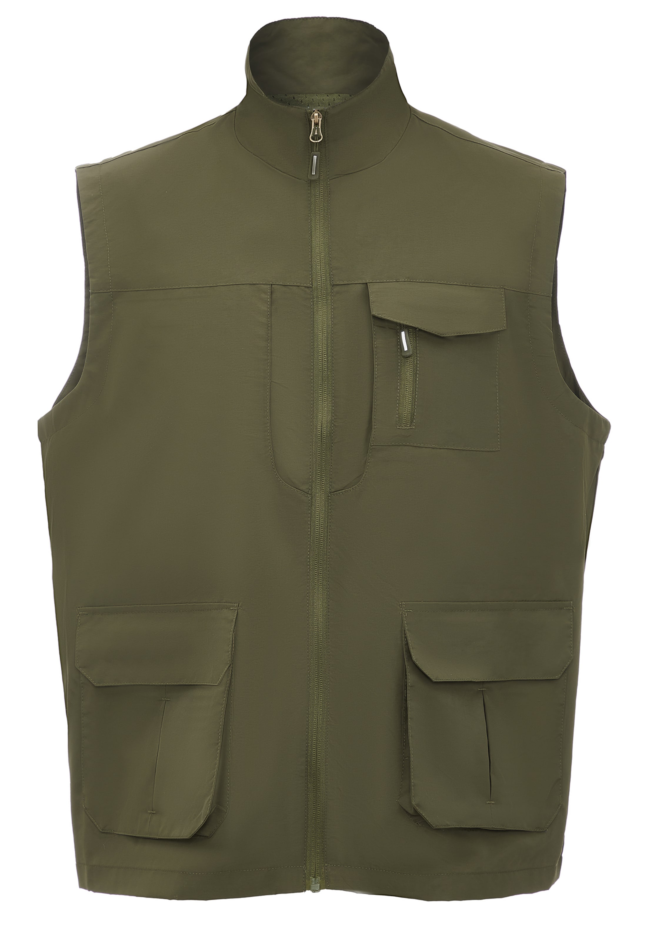 TALOON Vest in Green: front