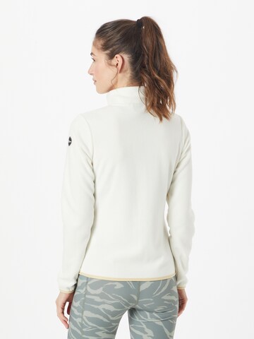 ICEPEAK Athletic Fleece Jacket 'ADAN' in White