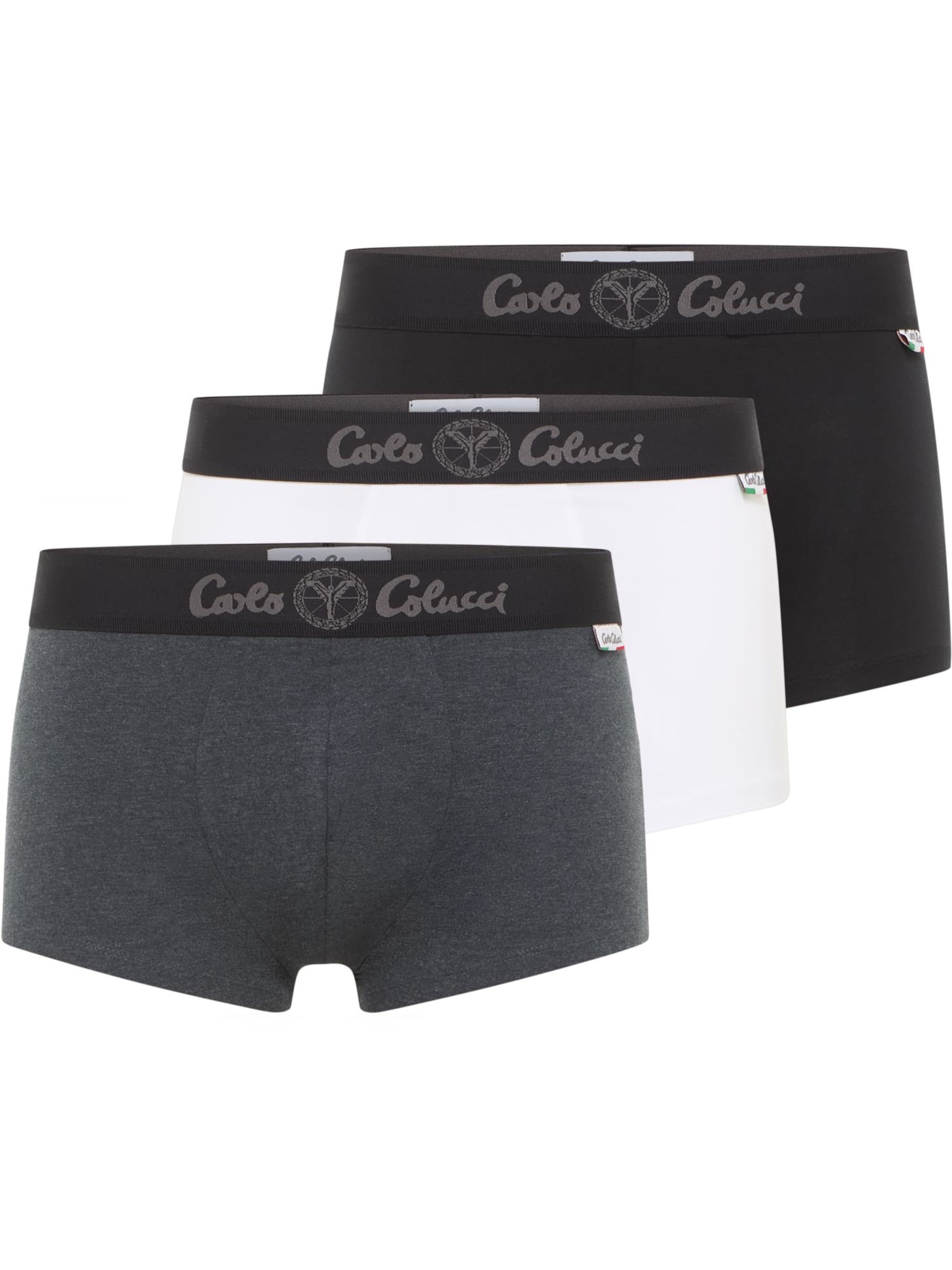Carlo Colucci Slip in Schwarz: Vorderseite